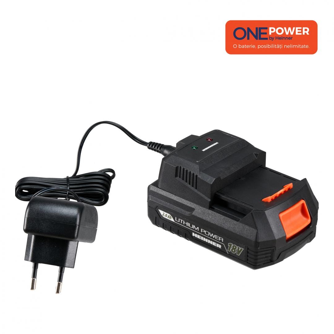 Pachet HEINNER ONE POWER Acumulator 2.0Ah și Încărcător - imagine 5