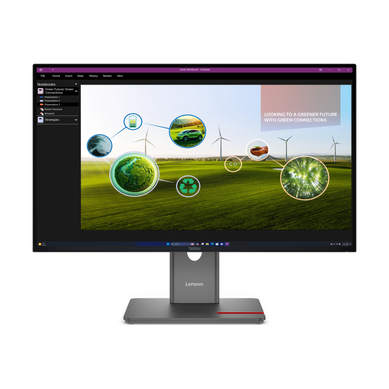 Monitor Lenovo ThinkVision P27Q-40 27" QHD IPS Profesional