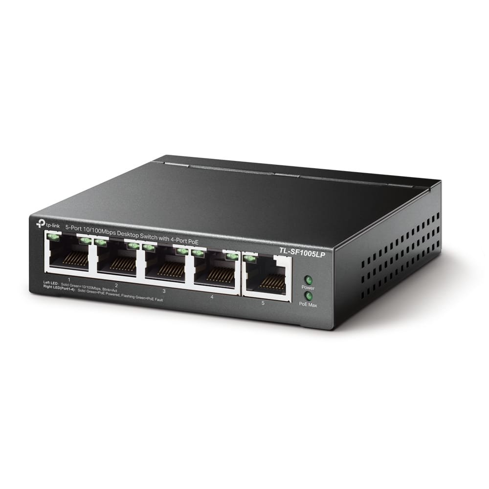 Switch TP-LINK TL-SF1005LP 5 Porturi PoE+ 41W - Rețea Stabilă - imagine 10