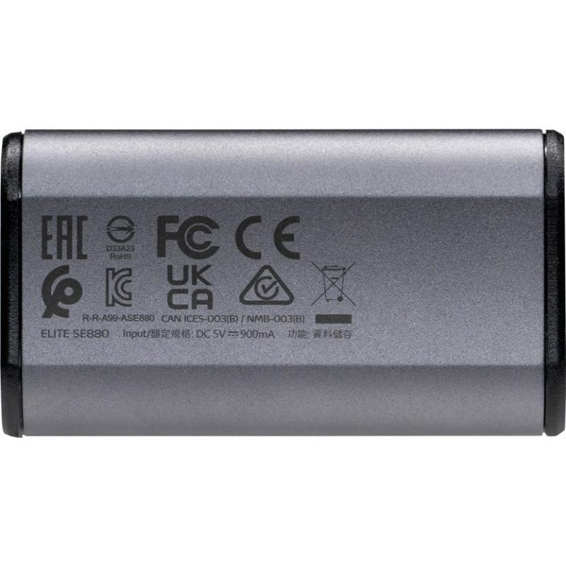 SSD Extern ADATA SE880 500GB Titanium - Ultra Compact și Rapid - imagine 3