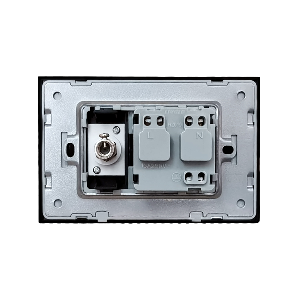 Priză Sticlă Livolo cu TV, Schuko - imagine 7