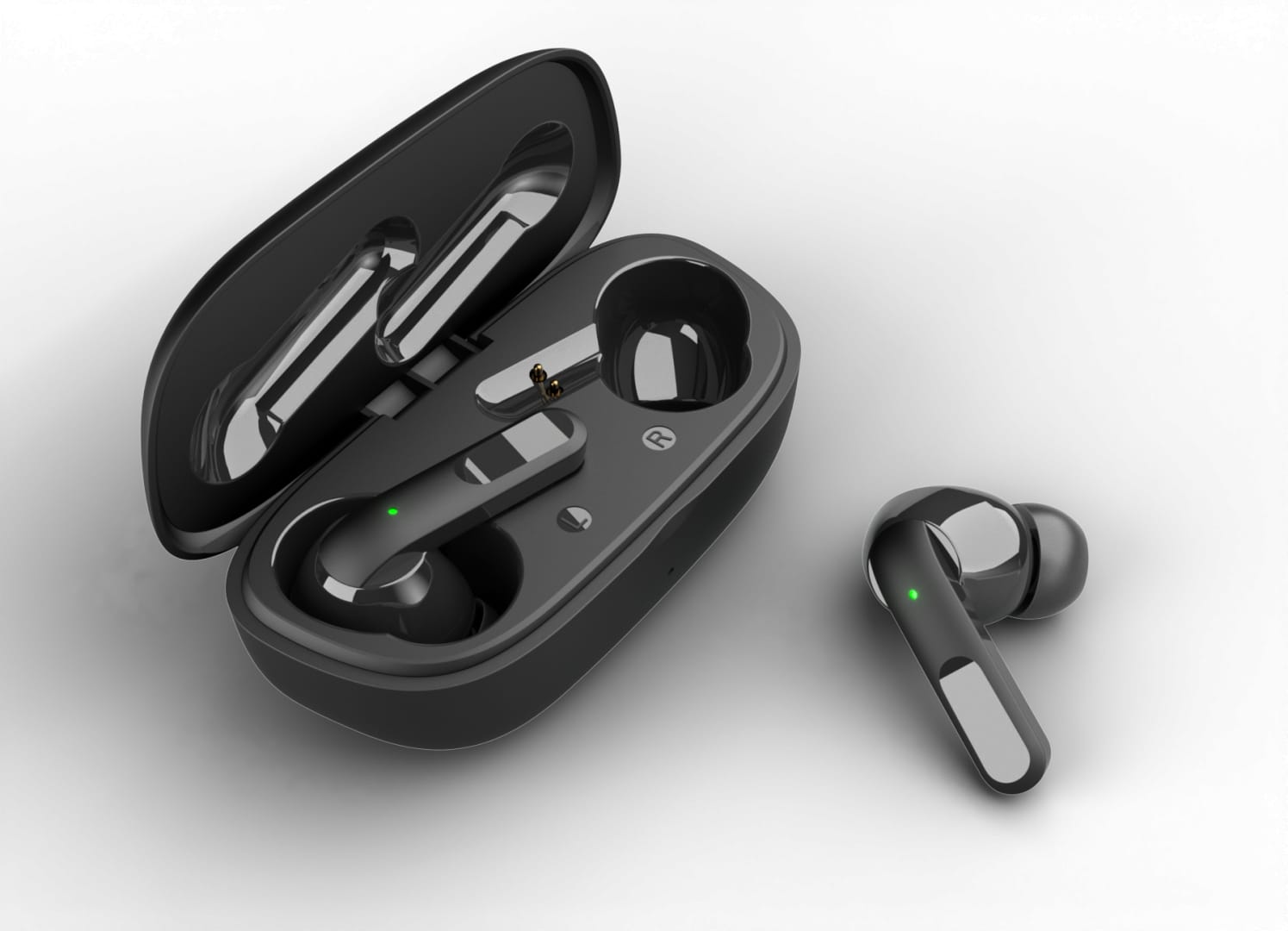 Casti Wireless Akai BTJE-J20ANC Bluetooth 5.3 cu Anulare Zgomot - imagine 11