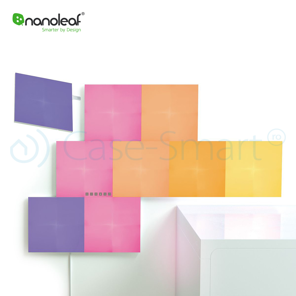 Nanoleaf Canvas 4 Panouri Luminoase Inteligente - imagine 4