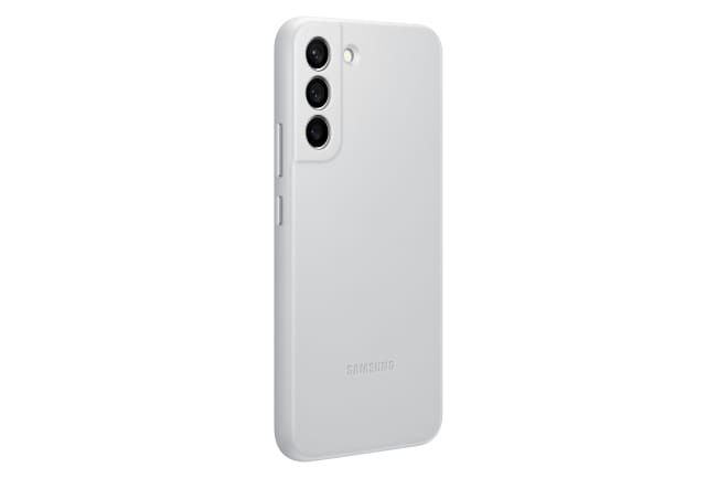 Husă Samsung S22 Plus Leather Light Gray - imagine 5