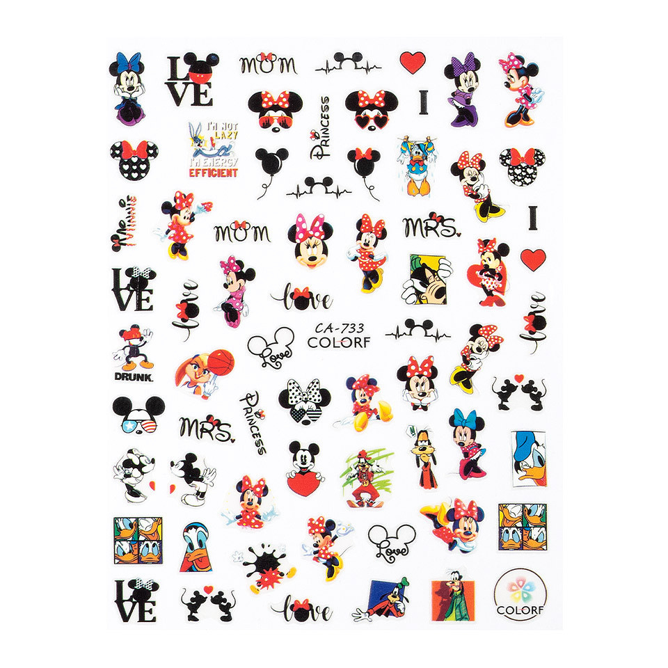 Abtibild Unghii SensoPRO Milano Cartoon Crush CA-733