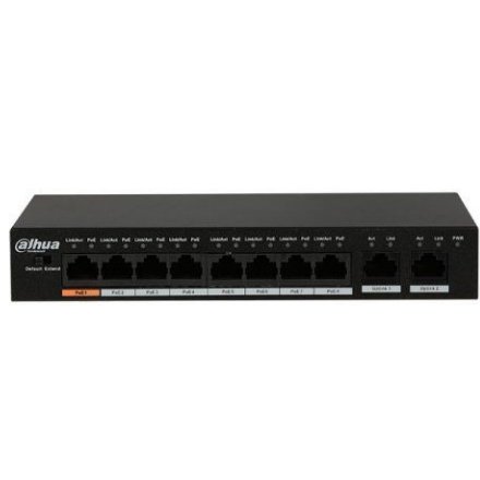 Switch PoE Dahua PFS3010-8ET-96, 8+2 Porturi - imagine 1