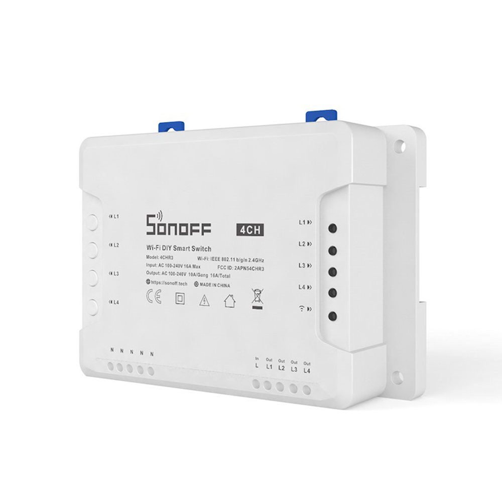Sonoff 4CH R3: Releu Wi-Fi 4 Canale, Automatizare - imagine 3