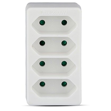 Adaptor 4 Prize V-TAC, 2300W, Alb