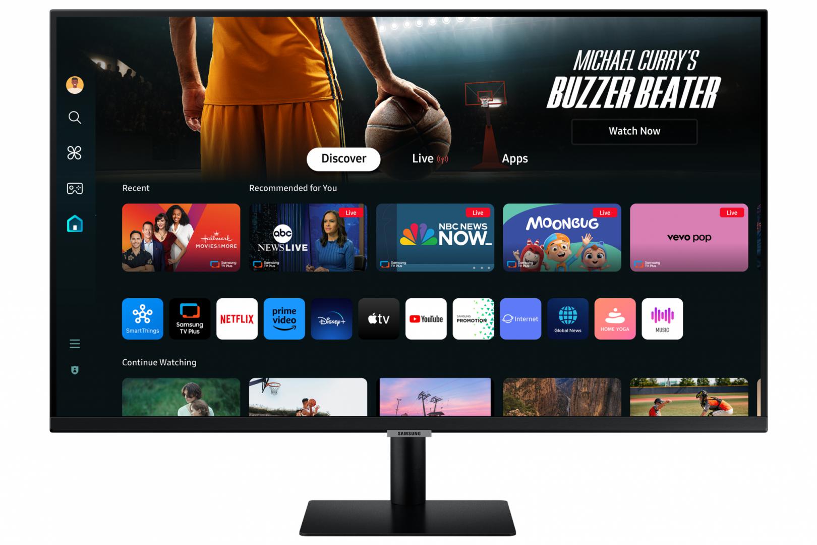 Monitor Samsung Smart M7 32" 4K UHD - Smart TV si Birou - imagine 3