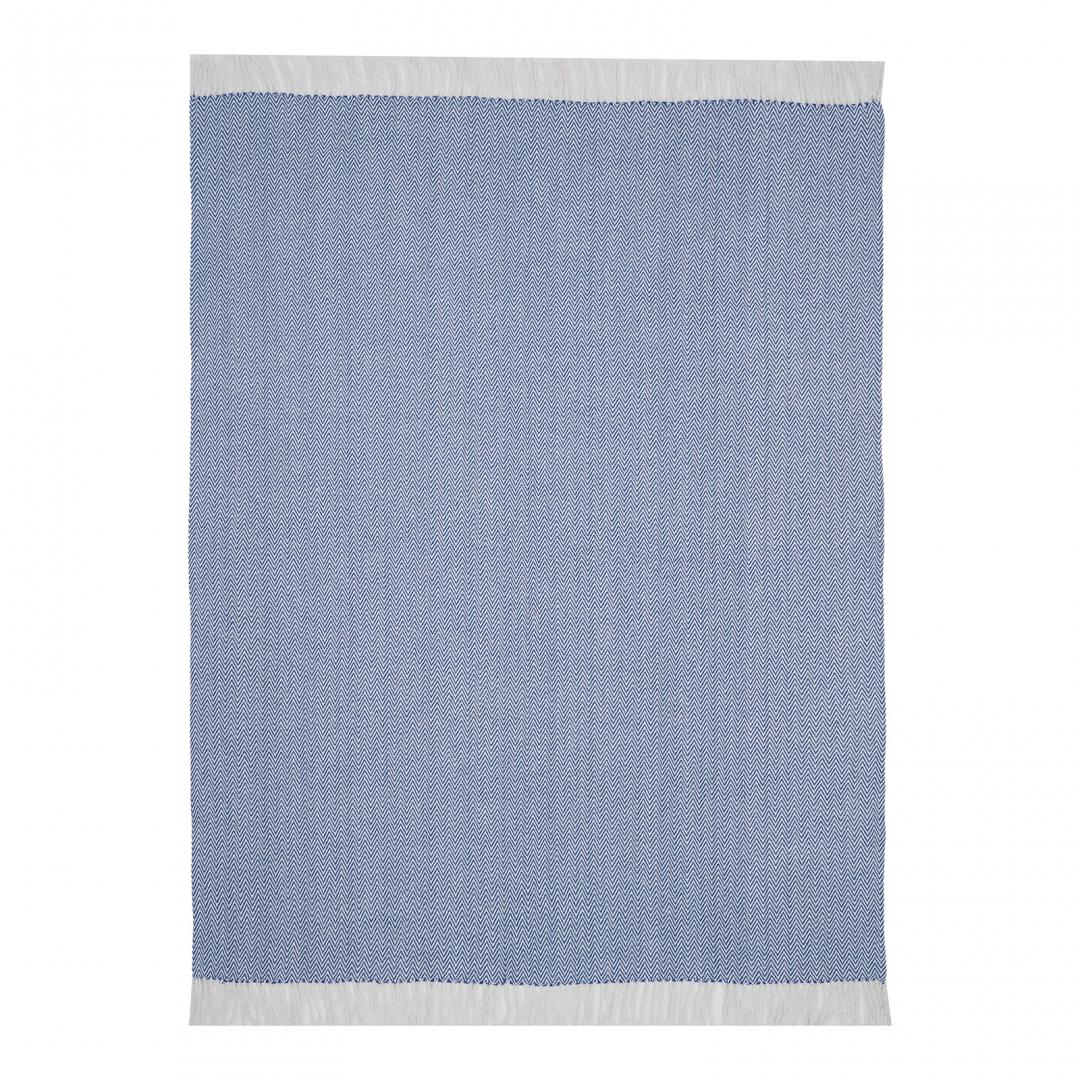 Pled Cuvertura Zig 160x200 cm - Bumbac și Poliester - imagine 6