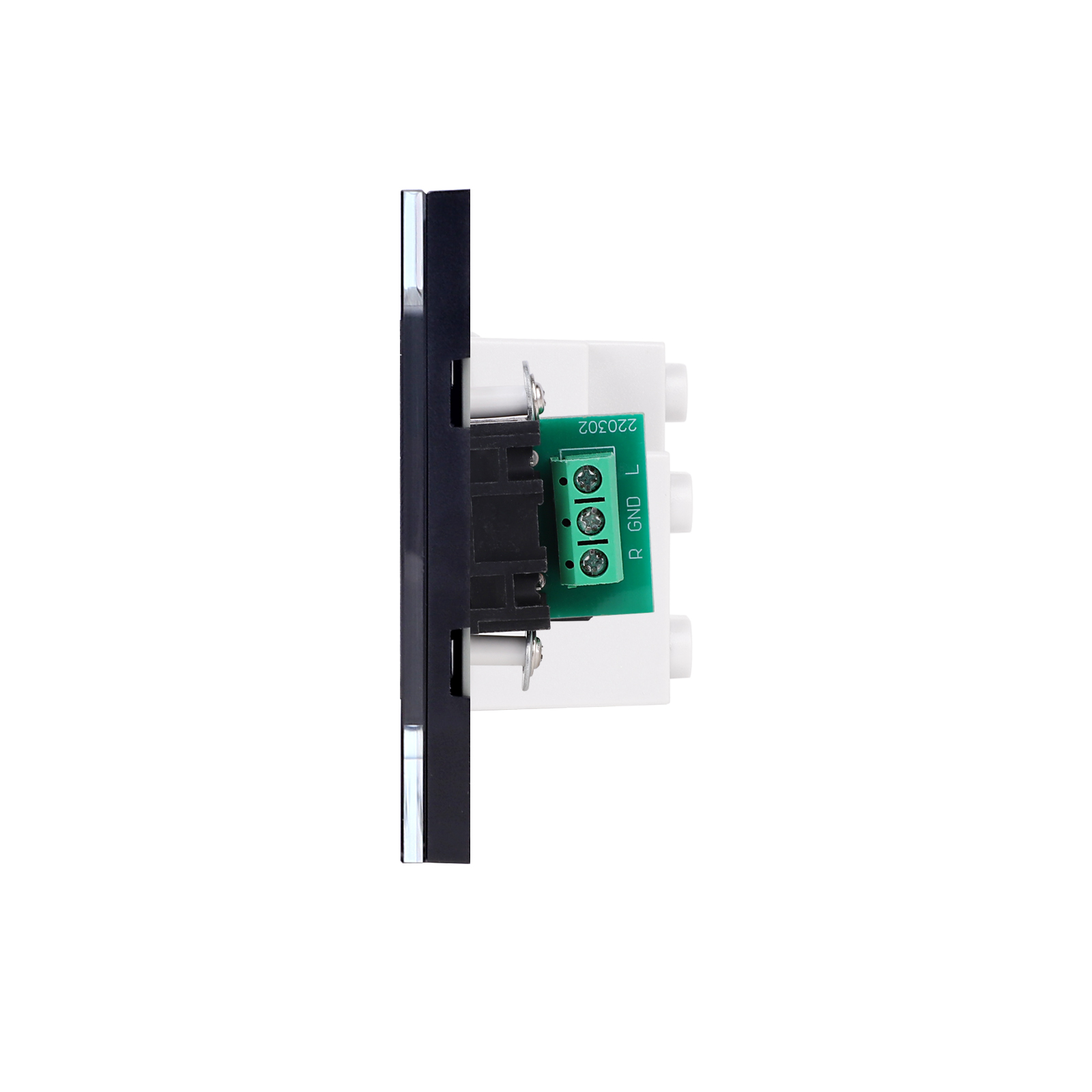Priza Ingusta + HDMI + Audio cu Rama Sticla LUXION, IP44 - imagine 7