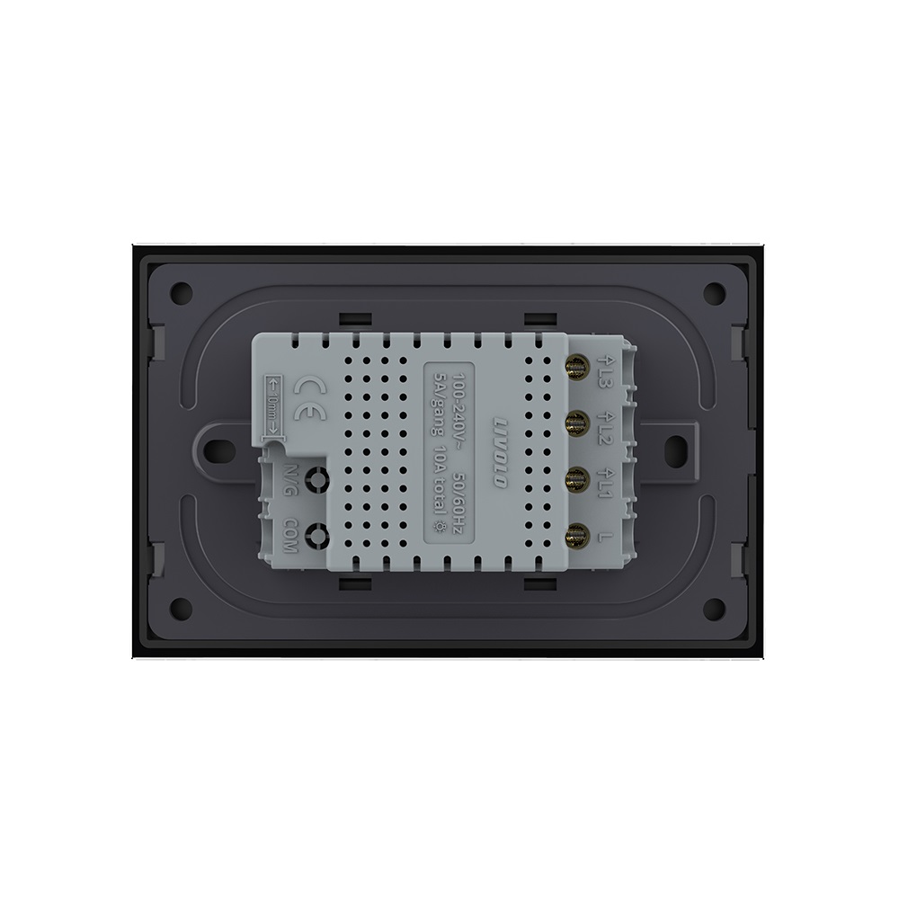 Intrerupator Triplu Touch Livolo ZigBee Sticla - imagine 8