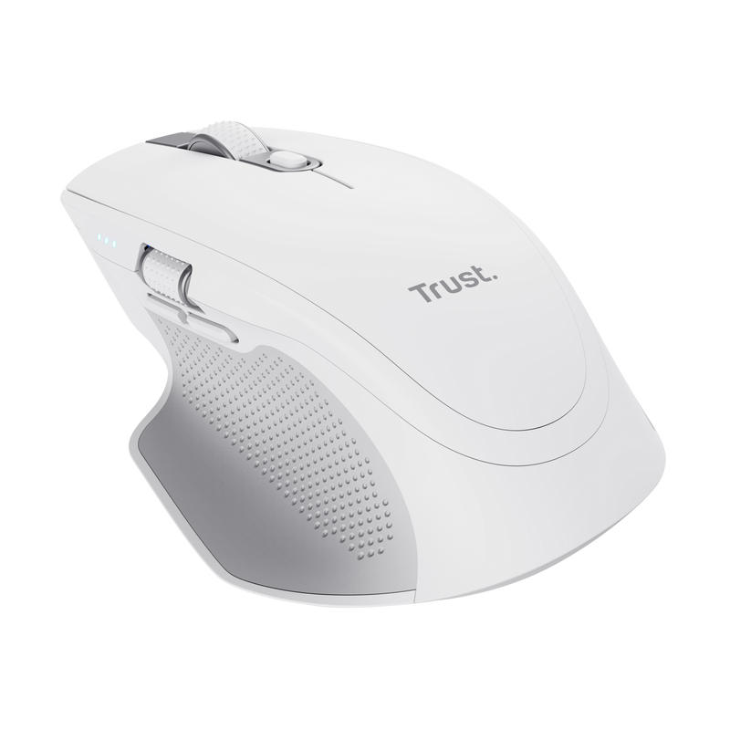 Mouse Wireless Trust Ozaa+ Bluetooth 3200 DPI Alb - imagine 4
