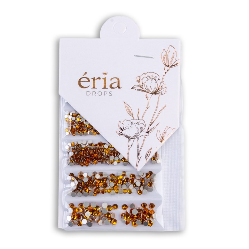 Éria Drops Topaz | Cristale Sticlă Premium Nailshop