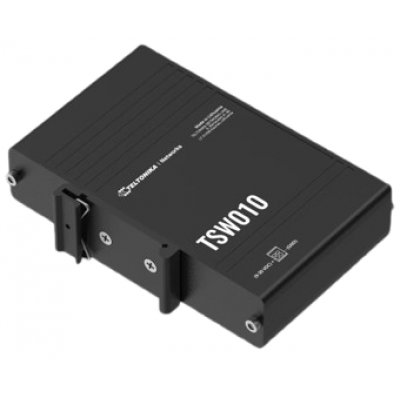 Switch Teltonika 5 Porturi PoE, Montare DIN