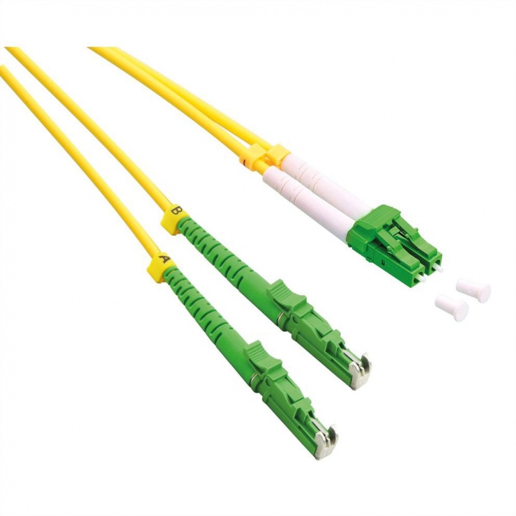 Cablu Fibra Optica OS2 Duplex 2m, Roline