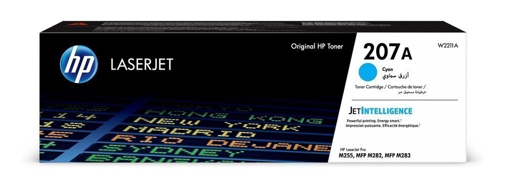 Toner Original HP 207A Cyan 1250 pagini - Calitate Superioară