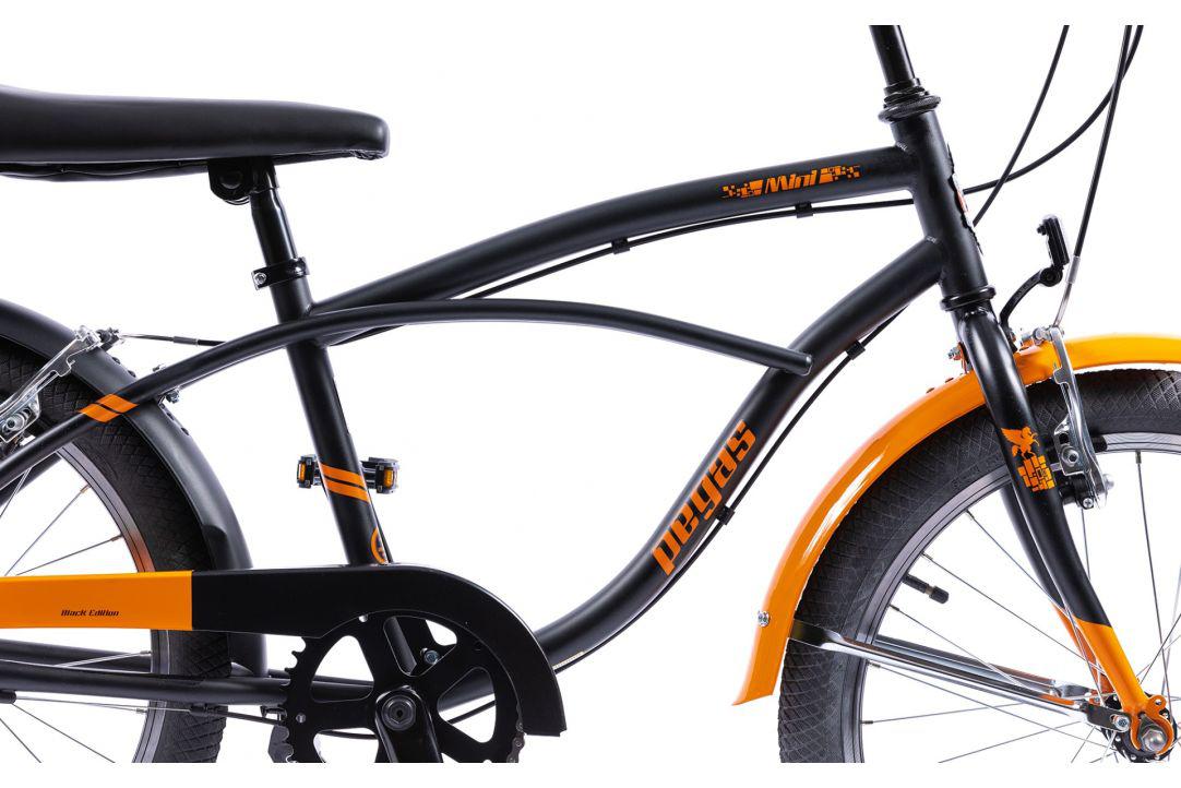 Bicicleta PEGAS STRADA MINI 7S 20'' Neagra - Pentru Copii - imagine 6