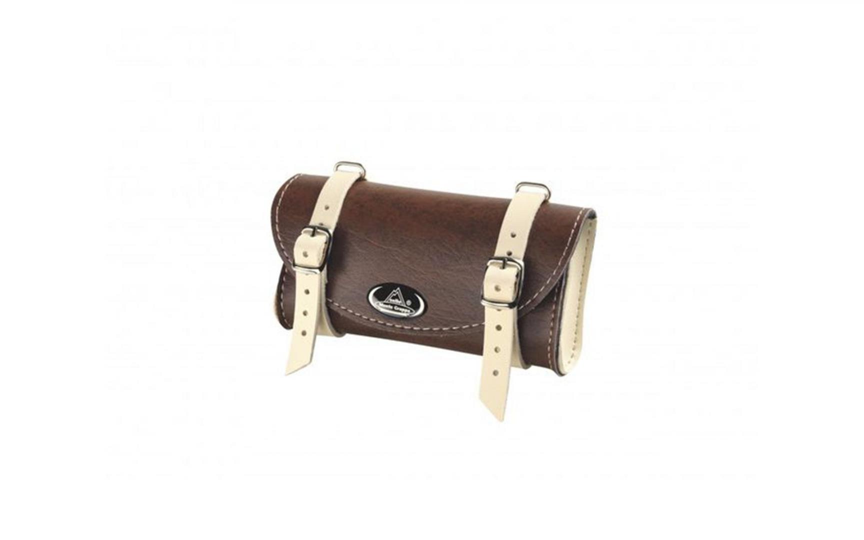 Borseta MONEGRAPPA Maro-Crem | Accesoriu Bicicletă Elegant