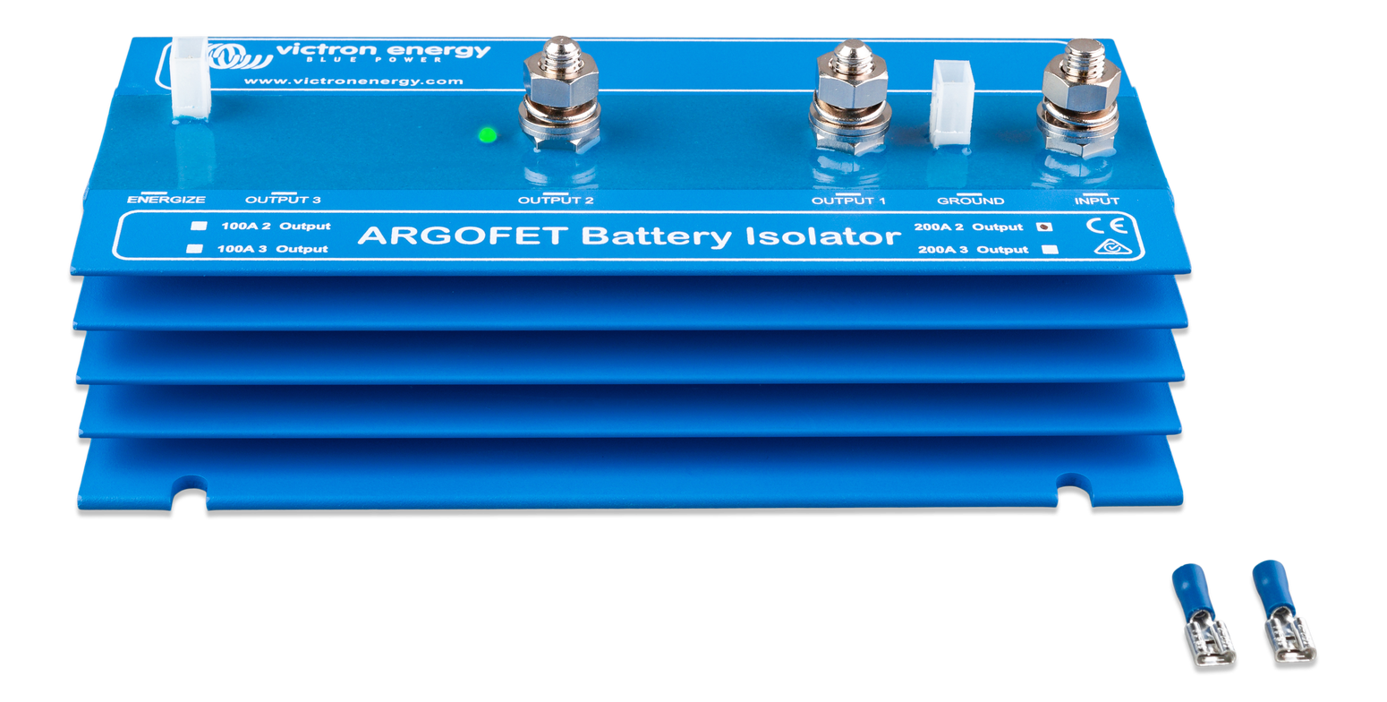 Izolator Baterii Victron Argofet 200A, 2 Ieșiri - imagine 4