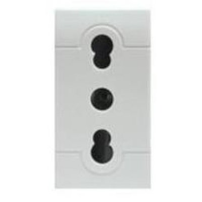 Priza bivalentă Scame Evolution 16A, 1 modul