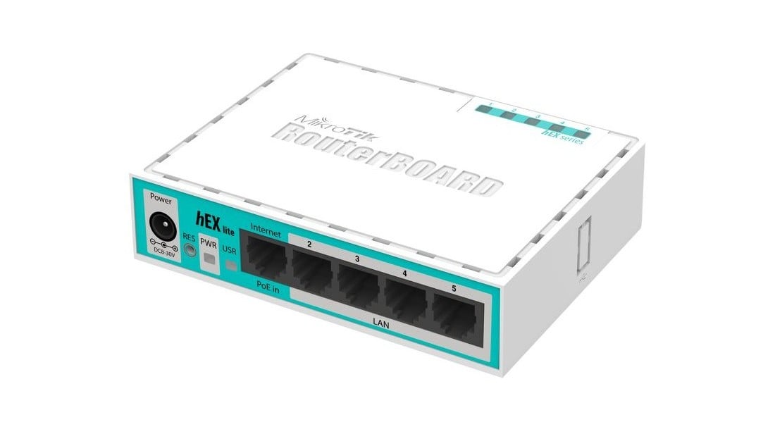 Router Mikrotik hEX Lite 5 Porturi Ethernet