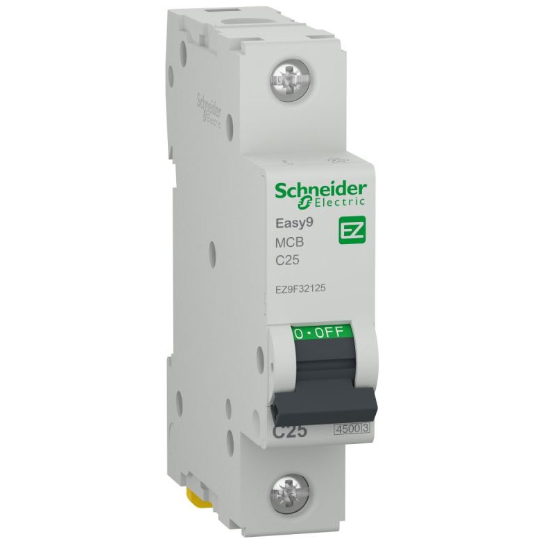 Siguranță automată Easy9 1P 25A C Schneider