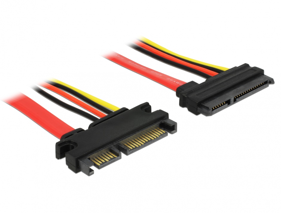 Cablu prelungitor SATA III 50cm Delock