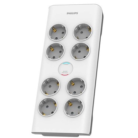 Prelungitor Surge Protector 8 Prize 2m Philips PH-SPN7080WA