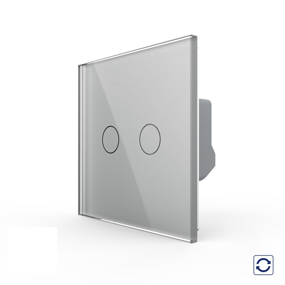 Intrerupator Dublu Touch LIVOLO cu Reset si Contact Uscat - imagine 13