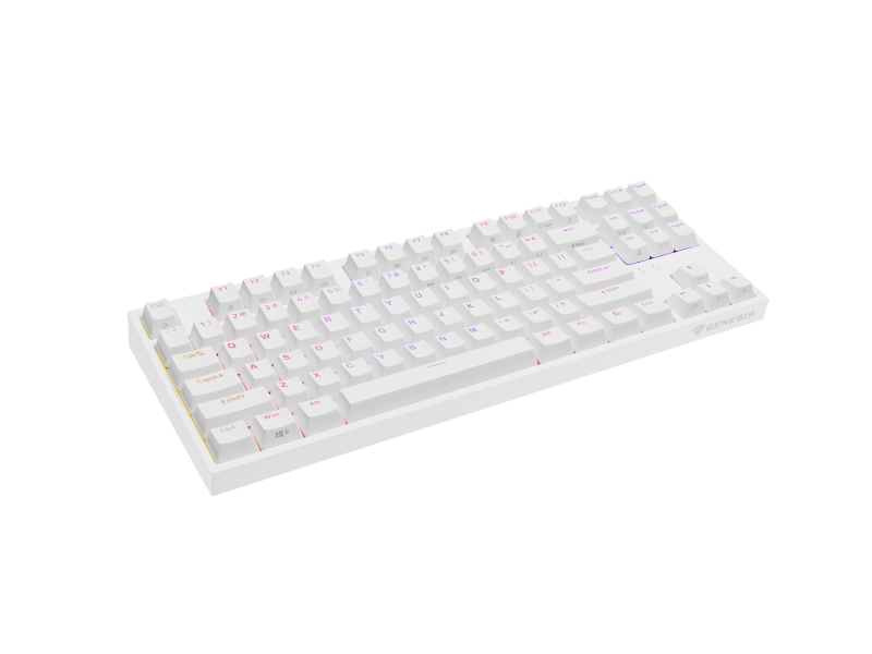 Tastatură Mecanică Genesis Thor 404 TKL RGB White Gaming