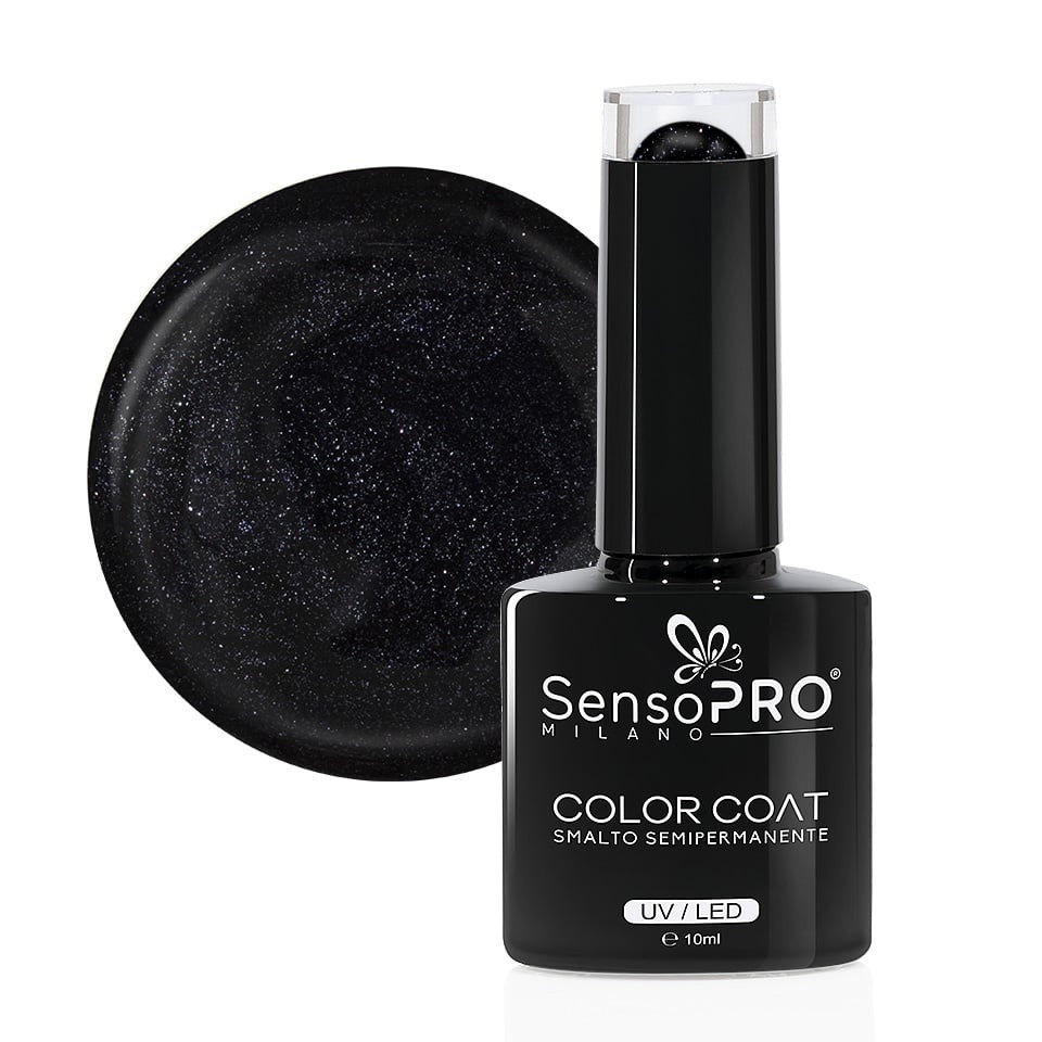Oja Semipermanenta SensoPRO Milano 10ml 091 Black Universe
