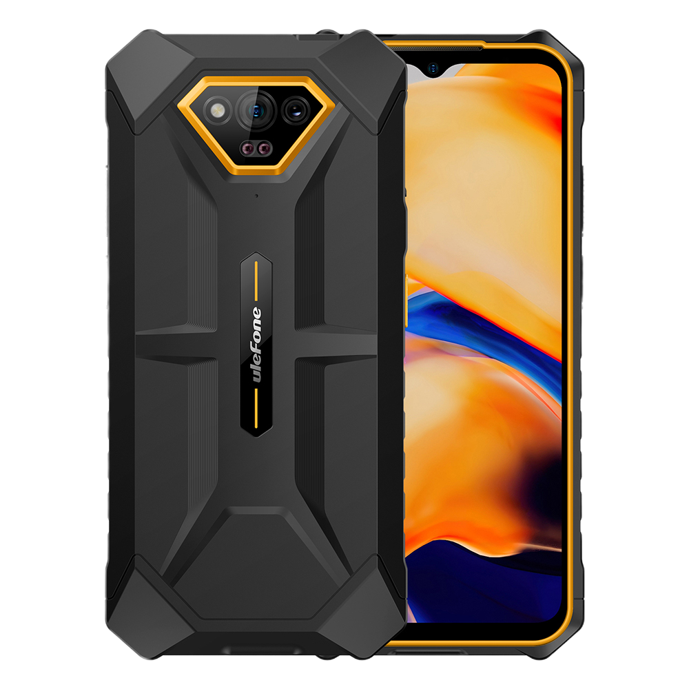 Telefon Ulefone Armor X13 4G Octa-Core 6.52-inch IPS 6GB + 64GB NFC IP68 IP69K Android 13 Orange