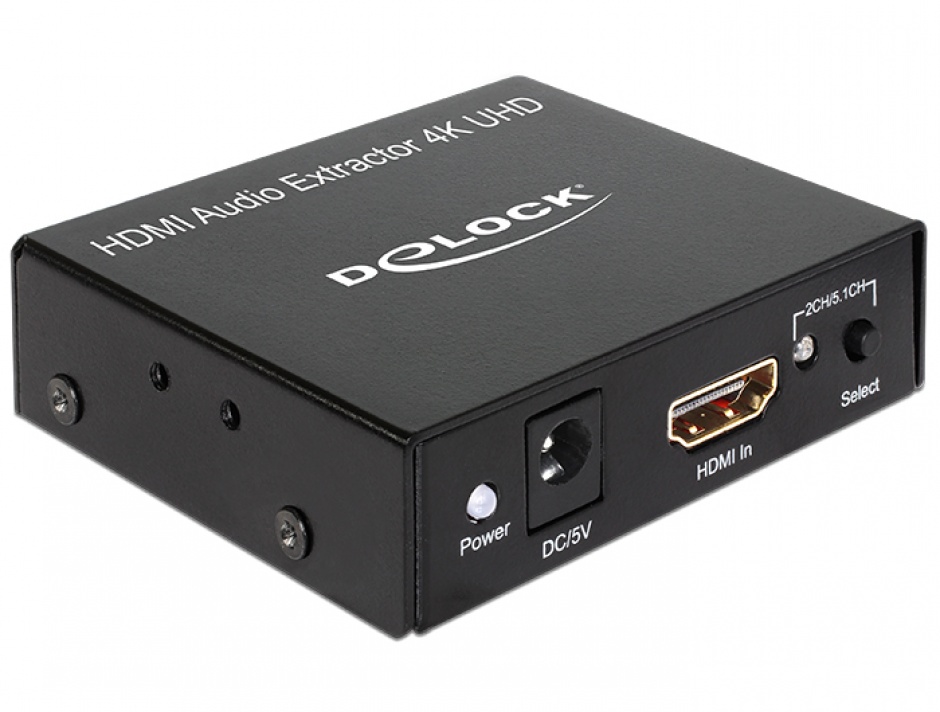 Extractor Audio HDMI Stereo/5.1 4K Delock
