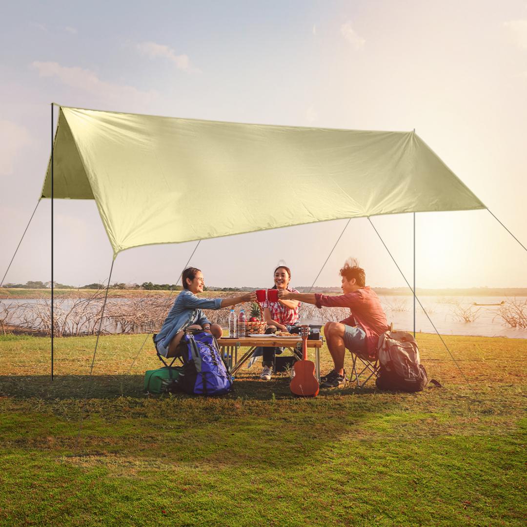 Adăpost Camping 3x5M HR - Cort Grădină Rezistent - imagine 4