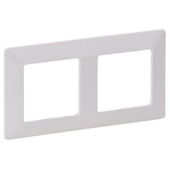 Rama Legrand 754002, 2 posturi, IP20, montaj încastrat