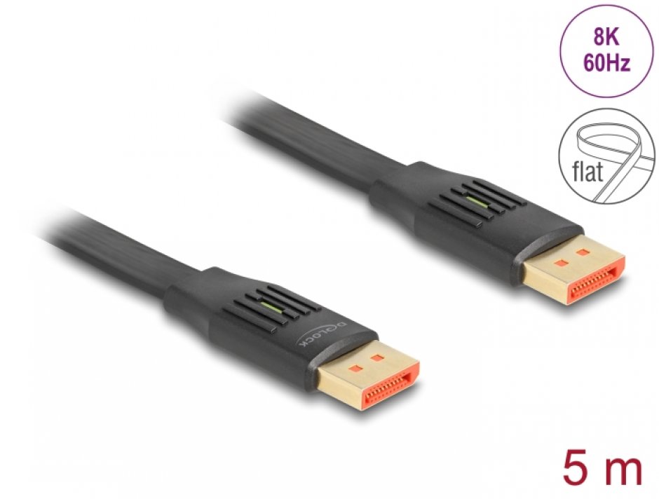 Cablu DisplayPort 8K 5m Delock
