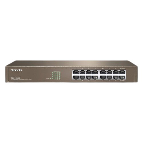 Switch Tenda TEG1016D, 16 porturi Gigabit