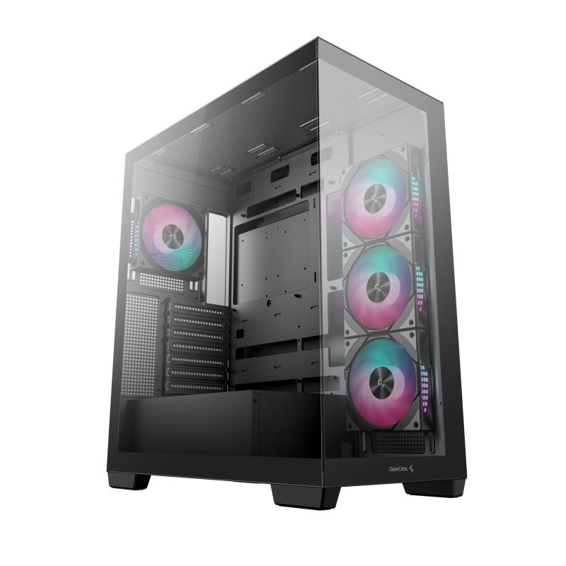 Carcasa DEEPCOOL CG580 ARGB Mid Tower - 4 Ventilatoare, Geam