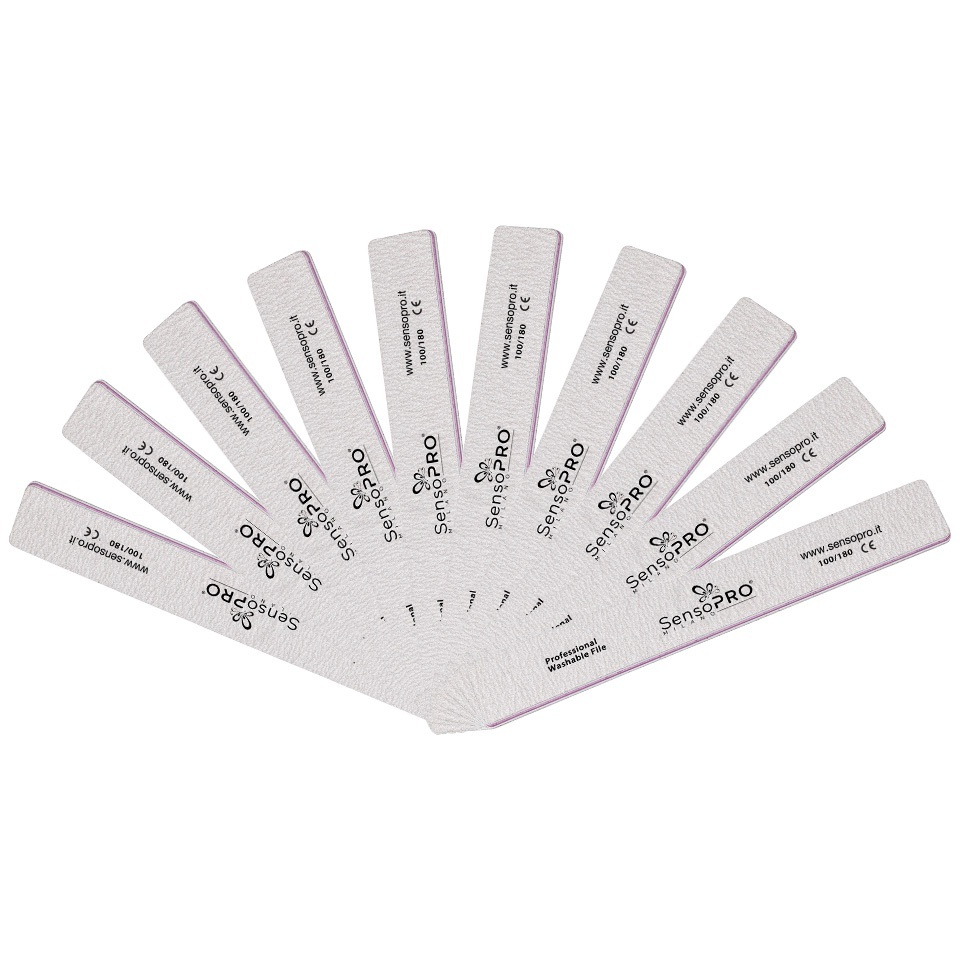 Set 10 Pile Unghii 100/180 SensoPRO Milano