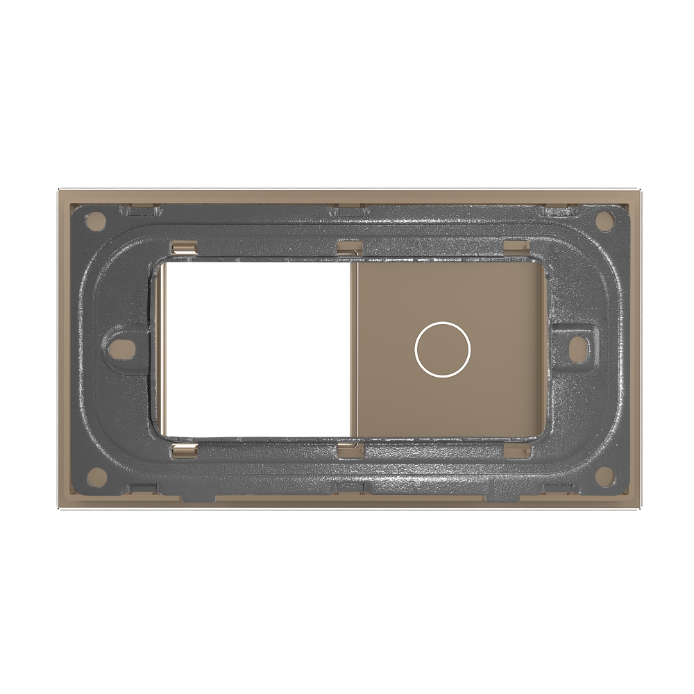 Panou Touch Livolo cu Priză, Sticlă, 4M - imagine 12