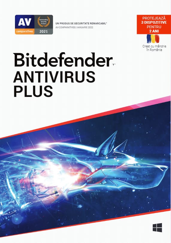 Bitdefender Antivirus Plus 3 Utilizatori 2 Ani - Licență Retail - imagine 3