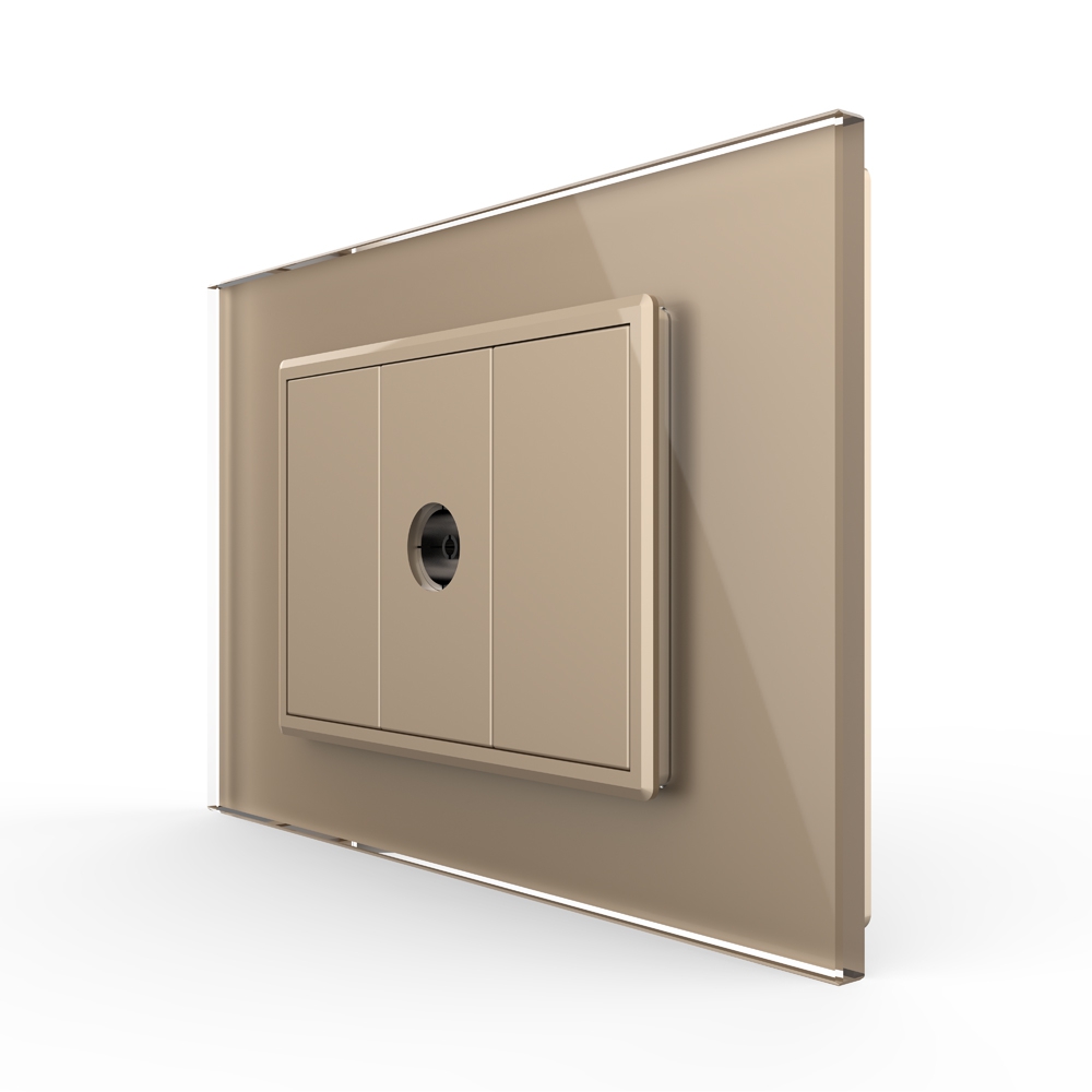 Priza TV Livolo cu Rama Sticlă – Design Modern - imagine 9