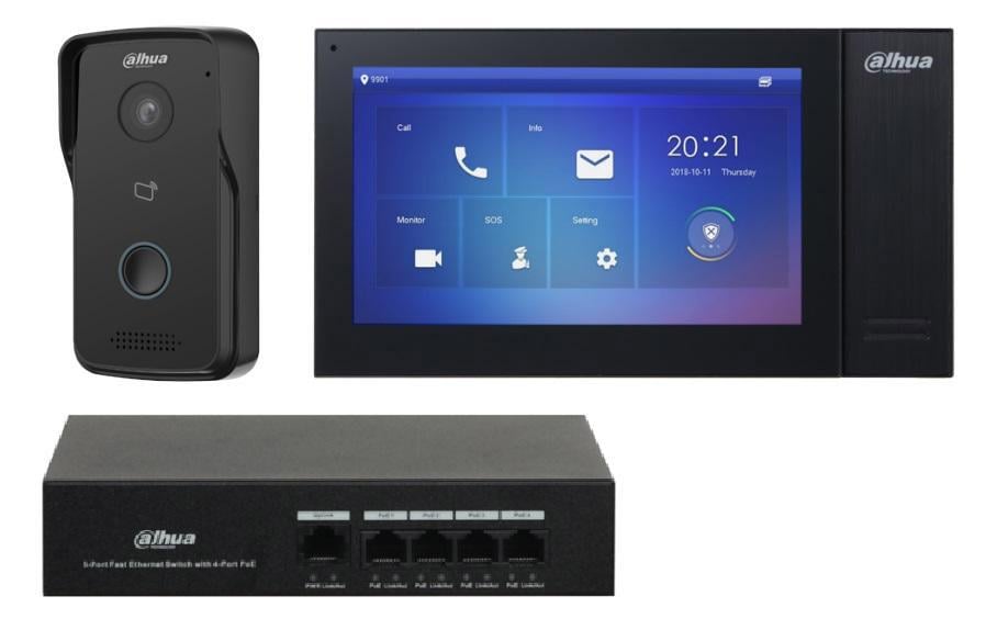 Kit Videinterfon Dahua KTP02 - Control Acces