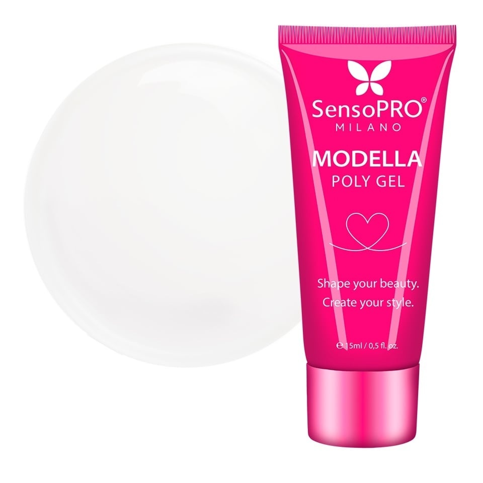 Polygel MODELLA SensoPRO Milano - White, 15ml