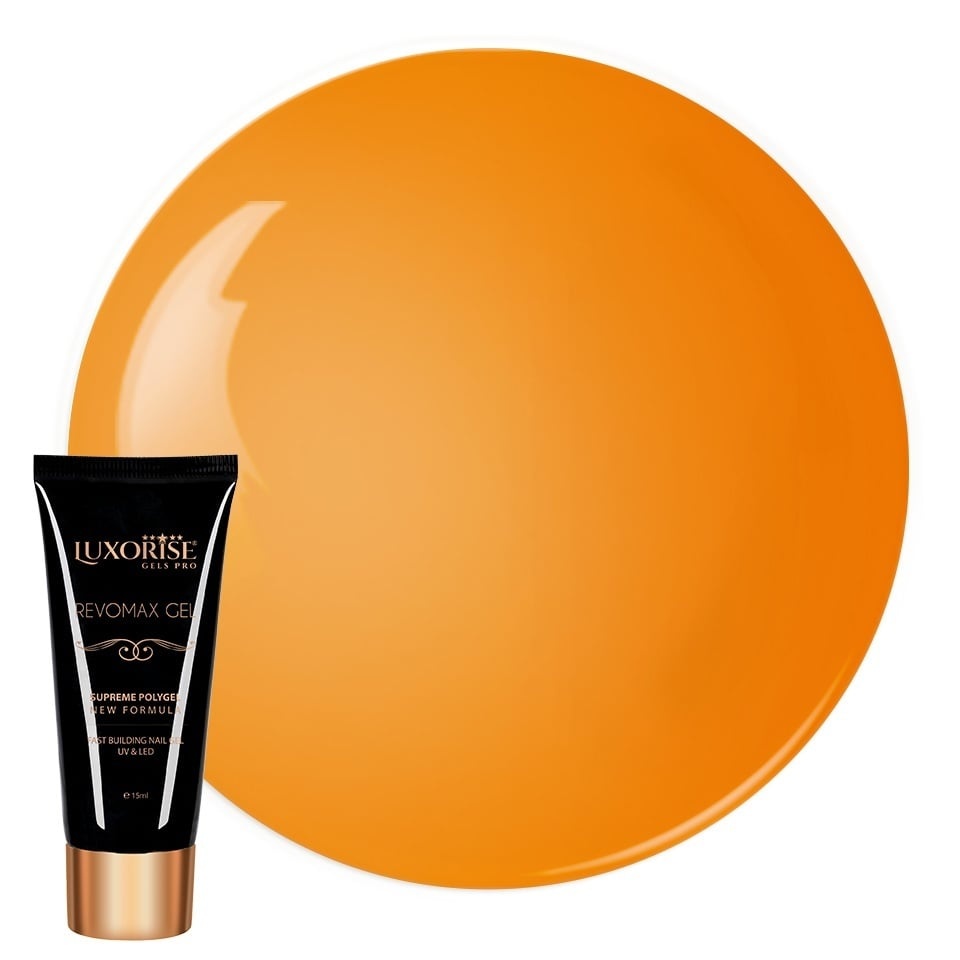 Polygel Luxorise Pumpkin Spice, 15ml - Rezistență