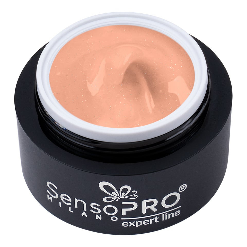 Gel Constructie SensoPRO Shimmer Nude, 30ml