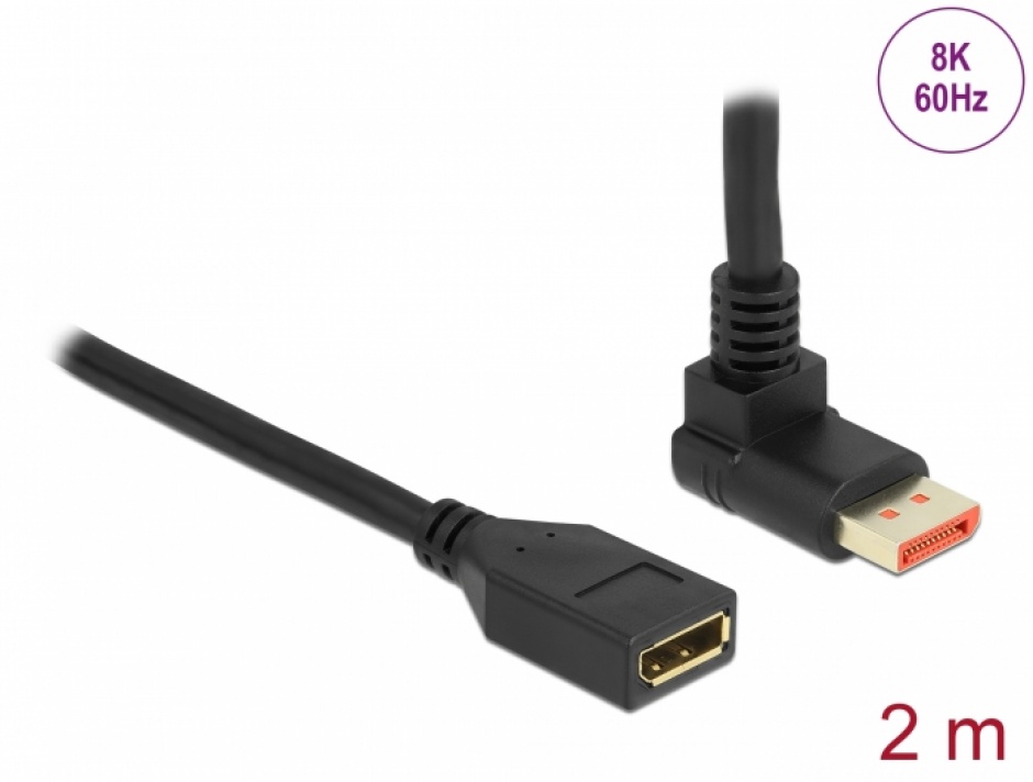 Delock 87081 Cablu DisplayPort 8K60Hz 2m