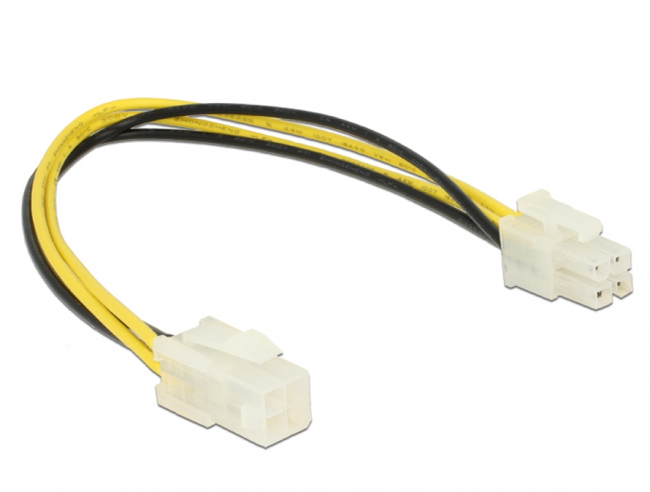 Cablu P4 4 pini Delock 30cm, Extensie Alimentare