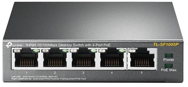 Switch POE TP-LINK 5 Porturi 58W